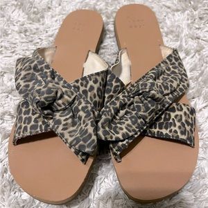 A New Day Cheetah Print Sandals